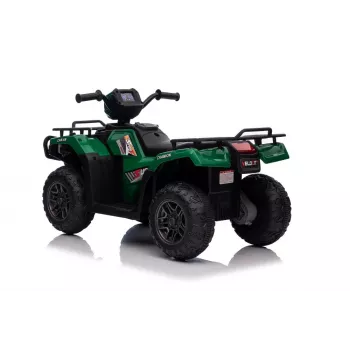 LEAN CARS Elektriskais kvadracikls JC915 Green – 12V, 2x35W, bērnu kvadracikls
