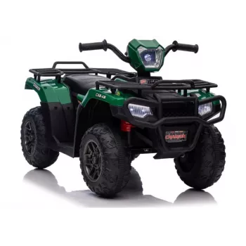 LEAN CARS Elektriskais kvadracikls JC915 Green – 12V, 2x35W, bērnu kvadracikls