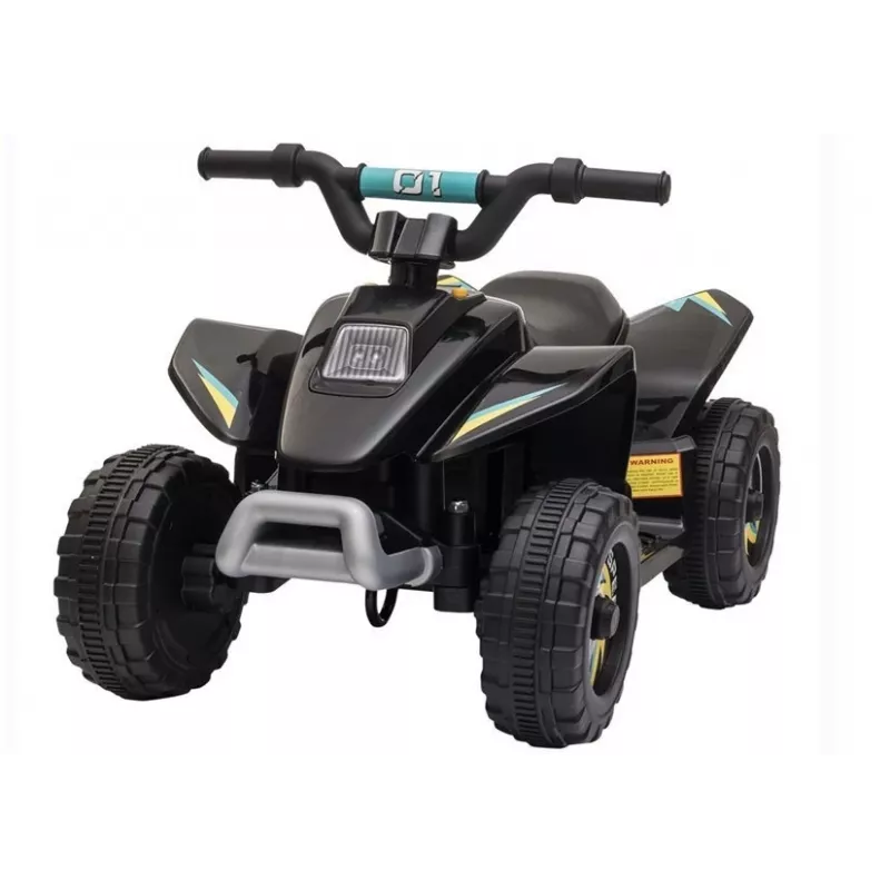 LEAN CARS Electric Ride On Quad XMX612 Black