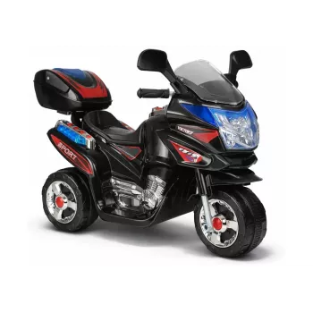 LEAN CARS HC8051 Black Electric Ride On Motorcycle