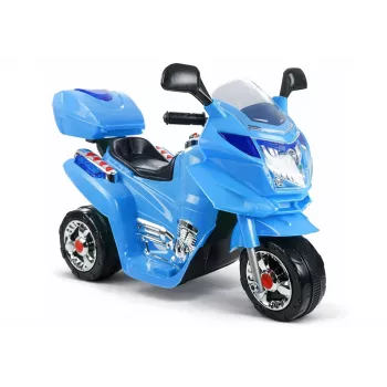 LEAN CARS HC8051 zils elektriskais braucamais motocikls