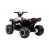 LEAN CARS HL568 balts bērnu elektriskais braucamais kvadracikls – 12V 2x35W, EVA riteņi, LED gaismas, MP3/USB/AUX (Modelis 13558)