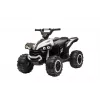 LEAN CARS HL568 balts bērnu elektriskais braucamais kvadracikls – 12V 2x35W, EVA riteņi, LED gaismas, MP3/USB/AUX (Modelis 13558)