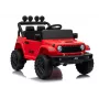 LEAN CARS Jeep Rubicon DK-JWR558 24V Sarkans elektromobilis bērniem