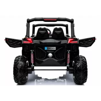 LEAN CARS Jeep XMX603 Electric Ride On Car - Black with MP4