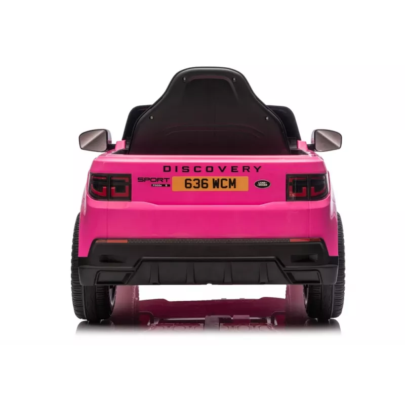 LEAN CARS Land Rover Discovery DLS-K06 Pink Battery-Powered Ride-On Vehicle
