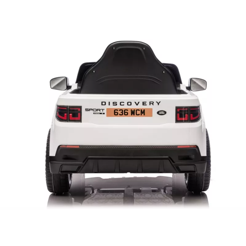 LEAN CARS Land Rover Discovery DLS-K06 White Battery-Operated Vehicle