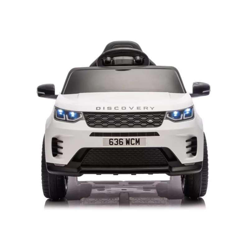 LEAN CARS Land Rover Discovery DLS-K06 White Battery-Operated Vehicle