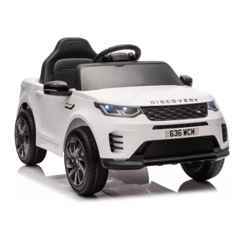 LEAN CARS Land Rover Discovery DLS-K06 White Battery-Operated Vehicle