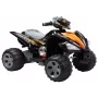 LEAN CARS Medium Quad Black - Electric Ride On Vehicle