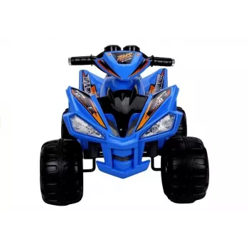 LEAN CARS Medium Quad Blue - Electric Ride On Vehicle