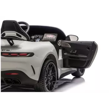 LEAN CARS Mercedes AMG DK-GT63 24V Light Gray Battery-Powered Vehicle