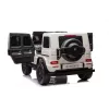 LEAN CARS Mercedes G63 XXL 24V Battery Car White