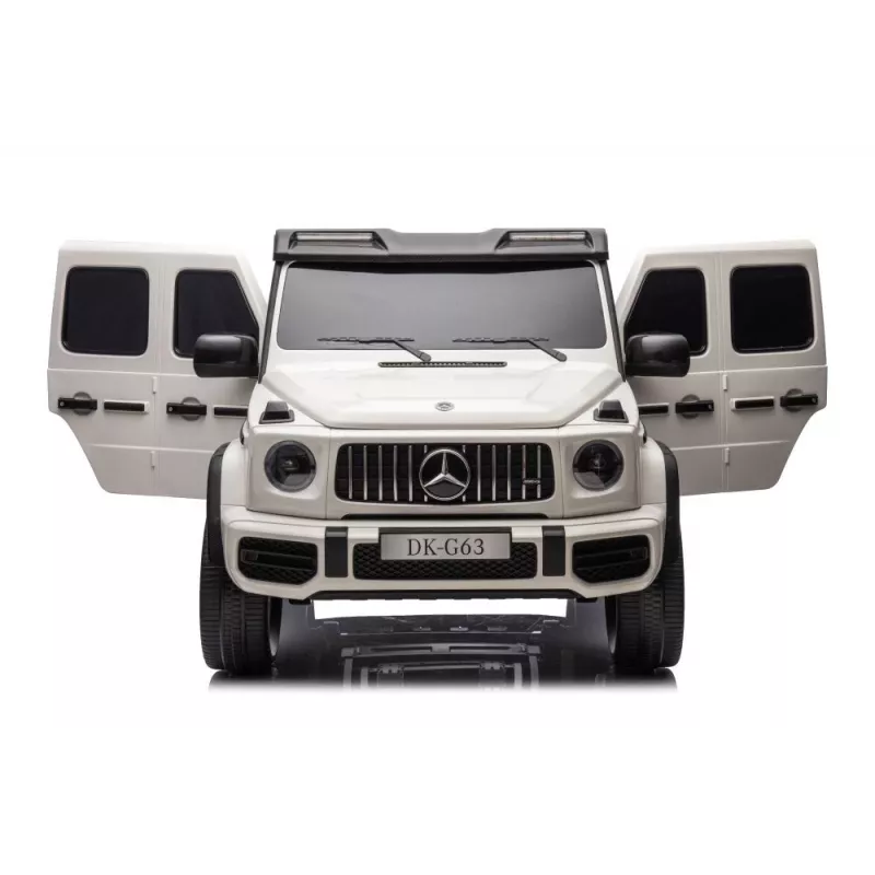 LEAN CARS Mercedes G63 XXL 24V Battery Car White