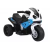 Bērnu trīsriteņu motocikls ar akumulatoru Lean Toys BMW S1000RR, zils