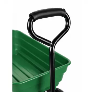 LEAN Garden Transport Cart Removable Tilting Tray Green 120 kg