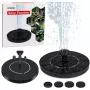 LEAN Solar Garden Fountain for Ponds, 4 Nozzles, 180L/H