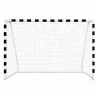 LEAN SPORT pastiprināts stiprs futbola vārtu tīkls 300x200x120 cm