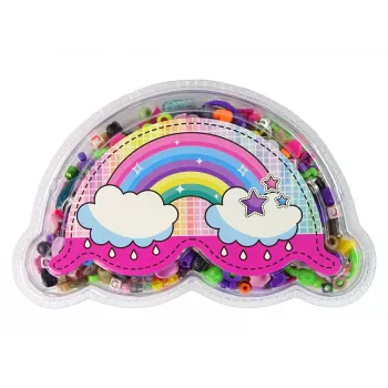 LEAN TOYS A Set of Colorful Beads DIY Jewelry