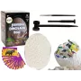 LEAN TOYS Arheoloģijas izrakumu komplekts Milzu ola 12 figūras Dinozauri