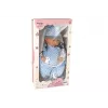 LEAN TOYS Baby Doll 46 cm Blue Dummy Star Blanket