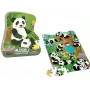 LEAN TOYS Bamboo Forest Panda Puzzle 48 Elements