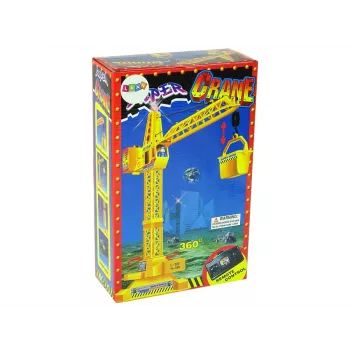 LEAN TOYS Battery Operated Remote Controlled Crane Moving Arm