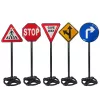 LEAN TOYS Big Set of Educational Road Signs 82 cm