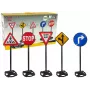 LEAN TOYS Big Set of Educational Road Signs 82 cm