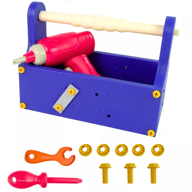 LEAN TOYS Building Blocks in a Box DIY Kit Screwdriver
