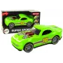 LEAN TOYS Car 1:14 Green Sports Sound Lights Vehicle