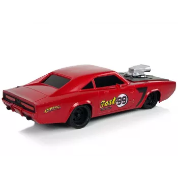 LEAN TOYS Car R/C Sports Sticker 1:20 Red Pilot