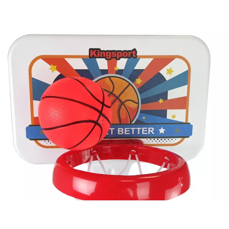 LEAN TOYS Bērnu basketbola komplekts Team Game 125 cm