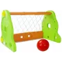 LEAN TOYS Children's Green and Orange Football Goal