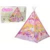 LEAN TOYS Children's Light-up Tent Unicorn Ponies Pink