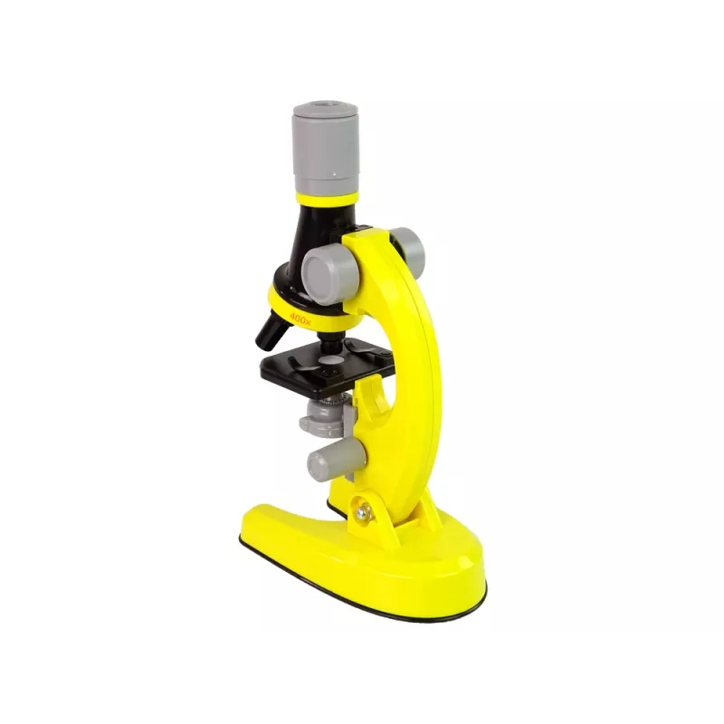 LEAN TOYS Children's Microscope Educational Set Yellow