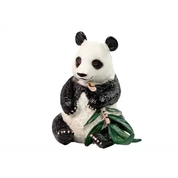LEAN TOYS Collector's Figurine Great Panda with Bamboo