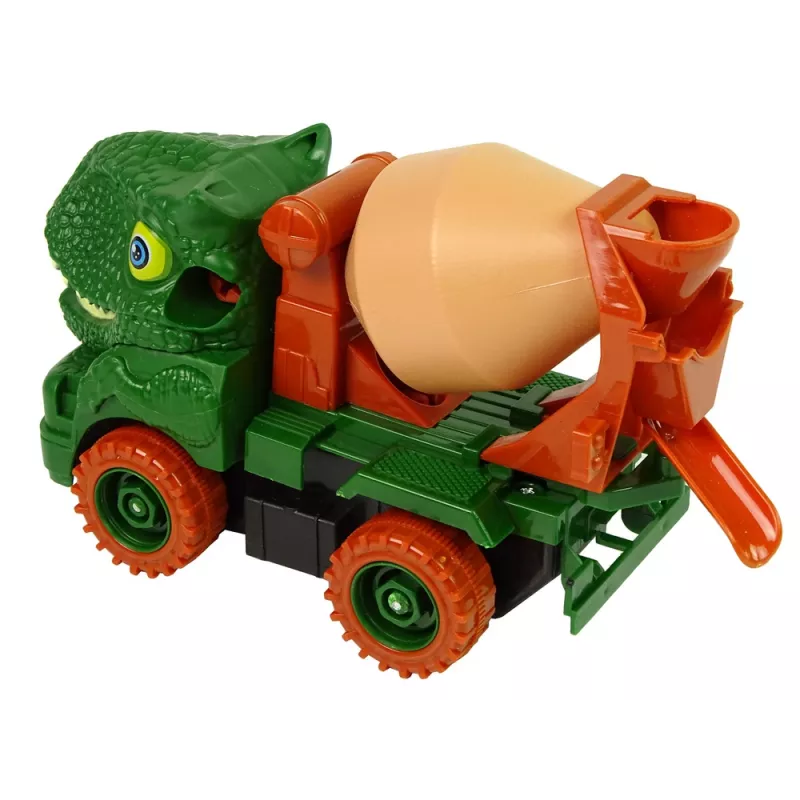 LEAN TOYS Concrete Truck Dinosaur Unwrecker Green Accessories