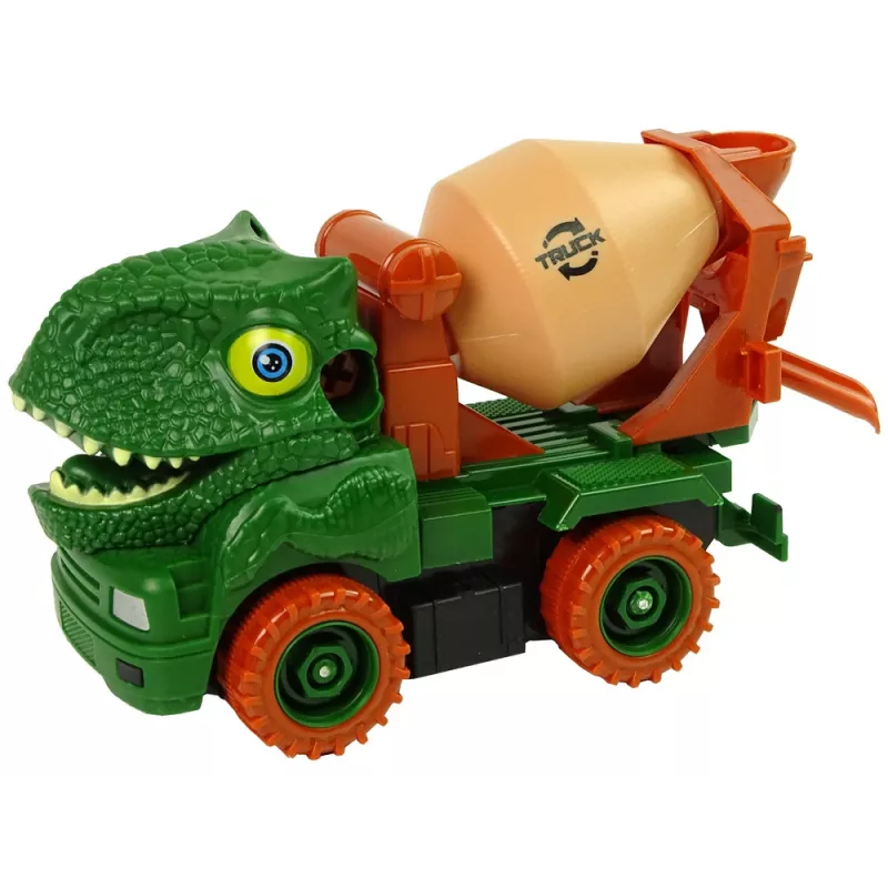 LEAN TOYS Concrete Truck Dinosaur Unwrecker Green Accessories