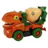 LEAN TOYS Concrete Truck Dinosaur Unwrecker Orange Accessories