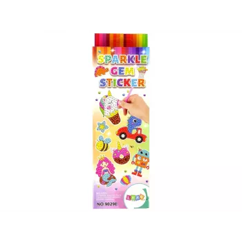 LEAN TOYS Diamond Embroidery Sticker Set Sea World Animals Mosaic