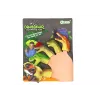 LEAN TOYS Dinosaurs Rubber Sensory Finger Puppets