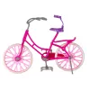 LEAN TOYS Doll on a Bicycle Pink