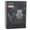 LEAN TOYS Drone LU50 Air Dual Camera HD MV Video LED Lights App