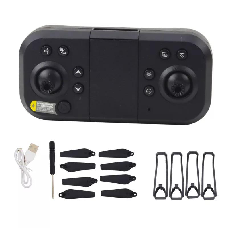 LEAN TOYS Drone LU50 Air Dual Camera HD MV Video LED Lights App