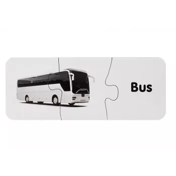 LEAN TOYS Educational Puzzle Transport Puzzle 10 Connections