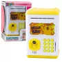 LEAN TOYS Electronic Safe ATM Piggy Bank with PIN for Children Capybara Yellow