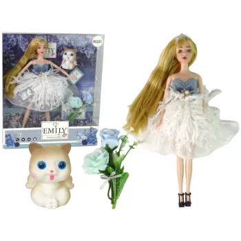 LEAN TOYS Emily the Flower Cat Baby Doll