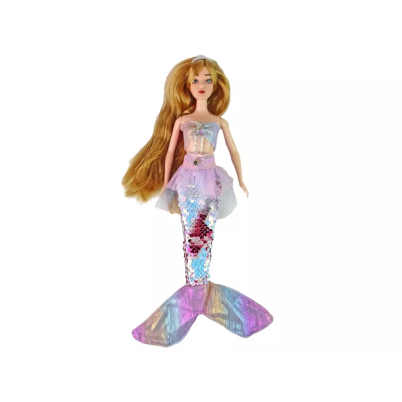 LEAN TOYS Emily the Mermaid Baby Doll Pink Accessories