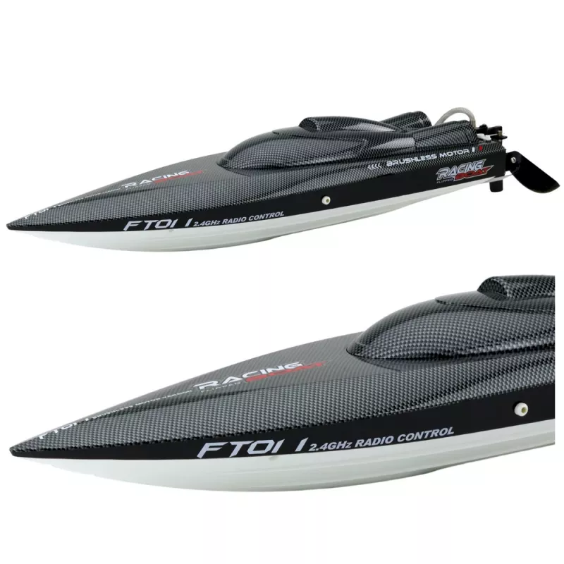 LEAN TOYS FT011 Remote Controlled RC Brushless Motorboat 55km/h
